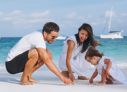 Families trip